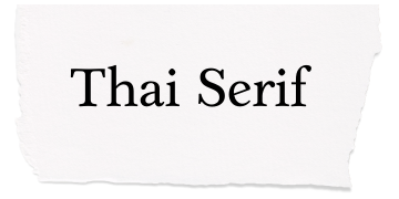 Thai Serif