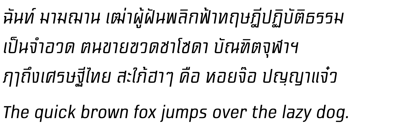 DB Sumkan Square Narrow Light Italic