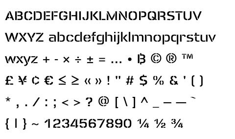 DB Sumkan Square Stencil